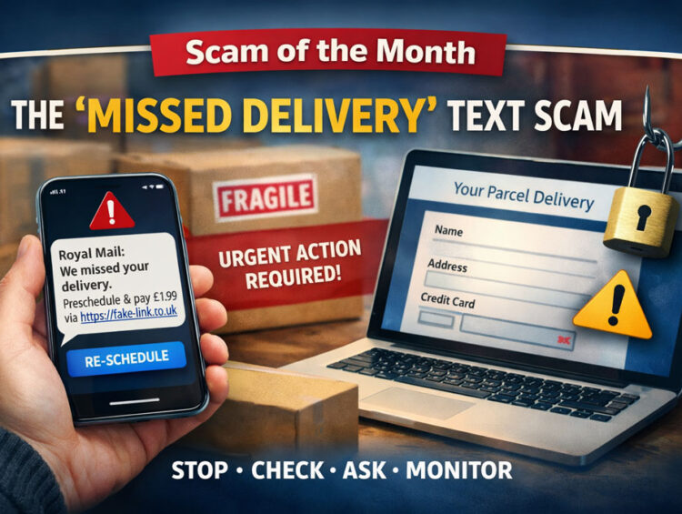 The “Missed Delivery” Text Message Scam