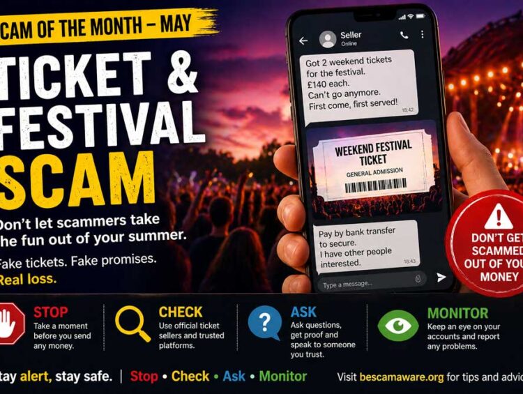 The Ticket & Festival Scam